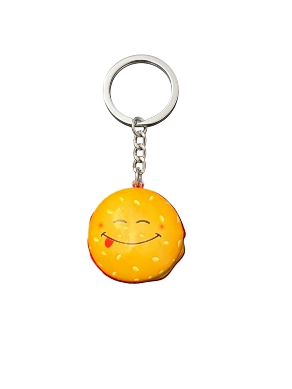 Hamburger Cheeseburger Drive Thru Squishy Toy Best Seller Stress Relief Keychain
